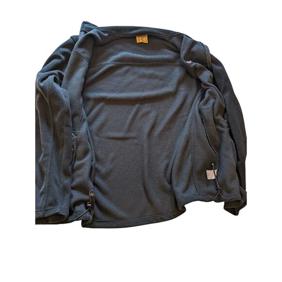 Redhead Fleece Jacket Mens XL Full Zip Black Outdoor Layer Hiking Field - Picture 11 of 14